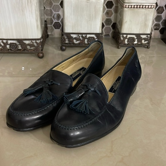 Bragano by Cole Haan Mens Leather Slip On Tasseled Kiltie Made in Italy 8.5M main image 8